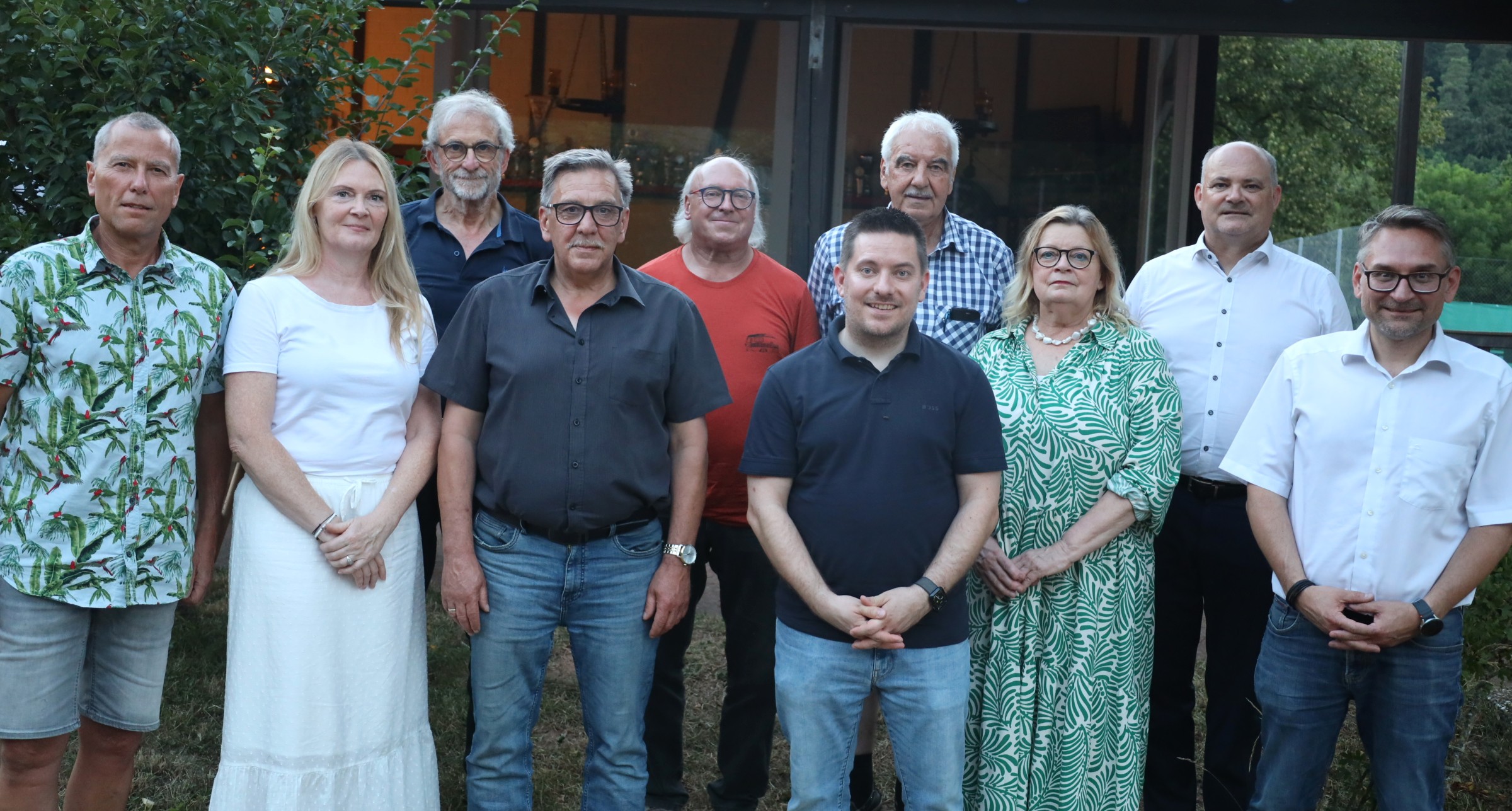 Der neu gew�hlte Vorstand des CDU-Stadtverbandes Sulz mit (von links) Ralf Kreher, Andrea Dreher, Dr. Heinrich von Stromberg, Siegfried D�lker, Manfred Maier, Jens Kilsbach, Willy Harpain, Barbara Klaussner, Stefan Teufel sowie Tobias Bronner